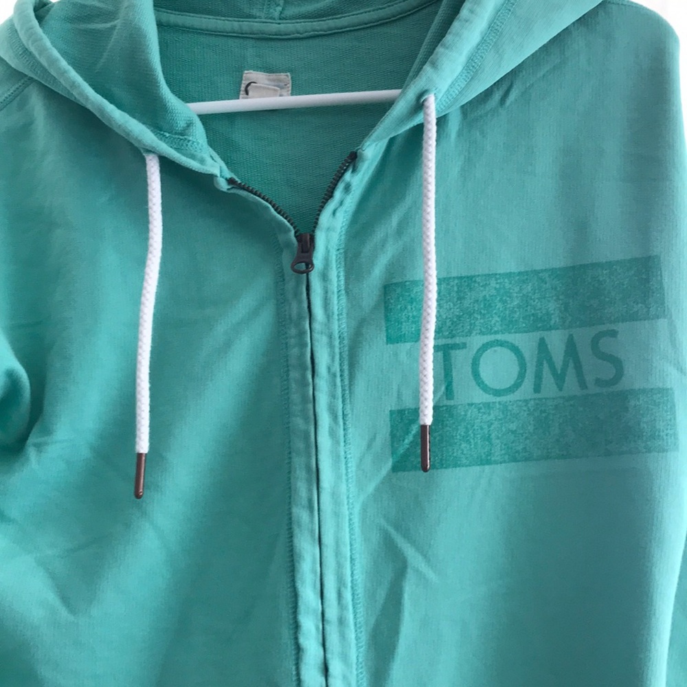 Green Hooded zip up